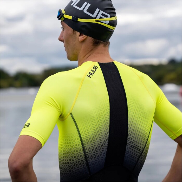 2024 Huub Mens Commit Long Course Suit COMLCSFY - Fluro Yellow